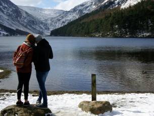 Ontdek winters Ierland tijdens een prachtige fly & train incl. vlucht, ontbijt en treinreizen