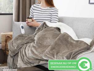 LuxeElektrische Knuffeldeken - Bespaar Direct Op Stookkosten! ...
