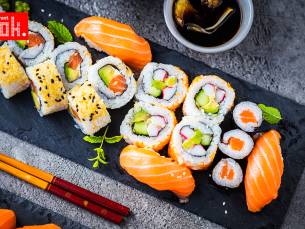 Sushibox naar keuze (26 of 56 stuks) voor afhaal bij Kook. Plus in hartje Bergen op Zoom