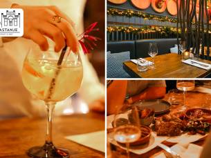 Luxe happerijplank + 2 cocktails bij De Kastanje