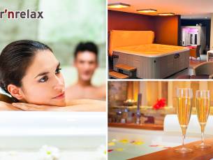 PrivÃ©wellness voor 2 personen (3 uur) + fles bubbels