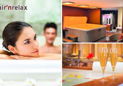 PrivÃ©wellness voor 2 personen (3 uur) + fles bubbels