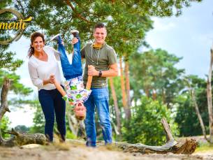 Fotoshoot in studio of op buitenlocatie (1 tot 15 pers.) + evt. afdruk(ken)