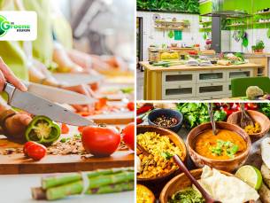 Kookworkshop naar keuze (3 tot 4,5 uur) bij De Groene Keuken