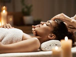 Massage of lymfedrainage (45 of 60 min)