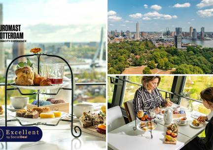 High tea + entree bij Euromast