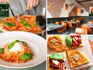 Italiaans 3-gangendiner Ã  la carte bij La Piazza Verde in het centrum van Delft