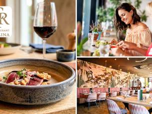 Shared lunch + brood met boter vooraf bij Restaurant Culina