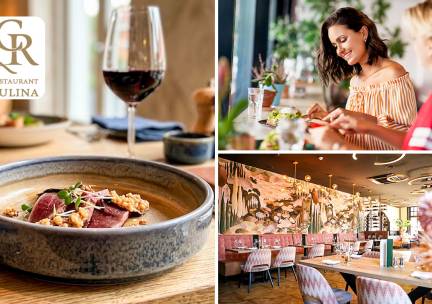 Shared lunch + brood met boter vooraf bij Restaurant Culina