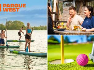 Minigolf (12 holes) of suppen (1,5 uur) + nacho's bij Parque West