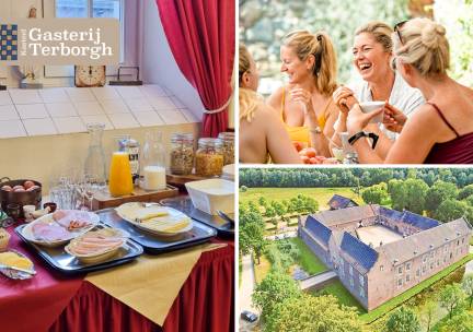 Uitgebreid ontbijtbuffet + evt. rondleiding bij Landgoed Kasteel Terborgh