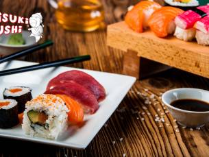 Sushibox (44 of 106 stuks) voor afhaal of thuisbezorgd bij Daisuki Sushi