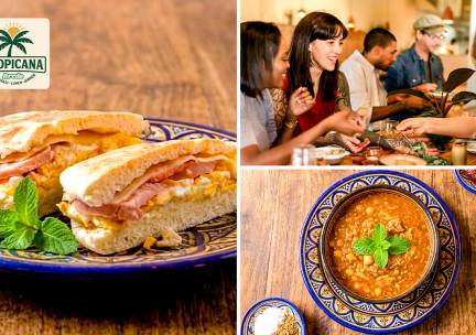 2-gangenlunch bij Tropicana Breda