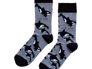 Save the Orcas Bamboo Socks | UK Adult 4-7