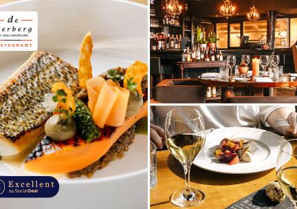 4-gangen shared dining-diner van de chef