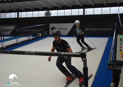Ski- of snowboardles bij Skischool Bergen op Zoom