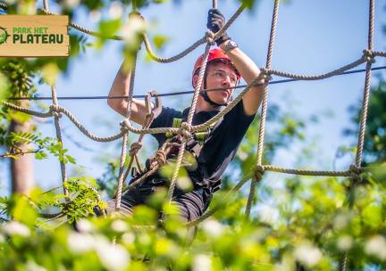 Toegang tot het klimbos (2 uur) bij Park het Plateau