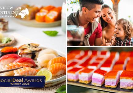 All-You-Can-Eat & Drink (2,5 uur) bij Nieuw Continent Wereldkeuken