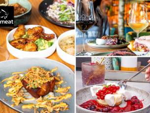 4-gangendiner Ã  la carte + amuse bij Let'z Meat