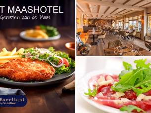3-gangen keuzediner bij Het Maashotel
