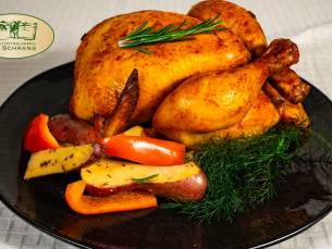 Afhalen: kipmenu of partypan (70 hapjes)