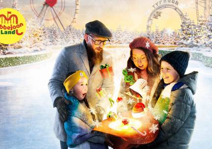 Entree voor Bobbejaanland Wintert