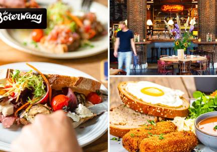 12-uurtje of 2-gangen keuzelunch in hartje Den Haag