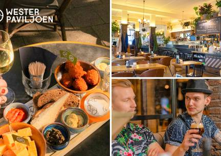 Luxe borrelplank + glas speciaalbier bij Grand CafÃ© Wester Paviljoen