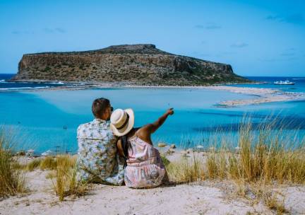 Verken Kreta vanuit Agia Galini tijdens een heerlijke zonvakantie met uitzicht op de zee incl. ontbijt, vlucht en huurauto