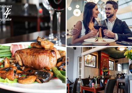 3-gangendiner Ã  la carte bij Restaurant de 4 Jaargetijden