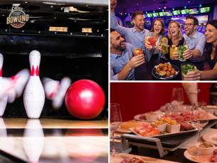 1 uur bowlen + 2 uur steengrillen bij All American Bowling