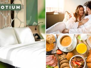 Overnachting voor 2 + ontbijt en/of een avond of 2 dagen wellness
