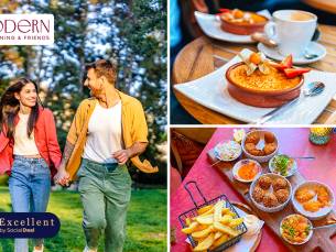 Wandelarrangement incl. warme drank en lunchplank bij Modern - Fine Dining & Friends