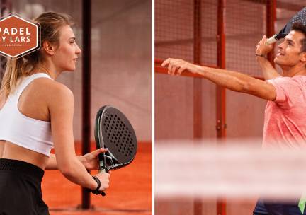 Padel voor 4 personen (1,5 uur) + evt. materiaal