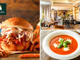 2-gangenlunch Ã  la carte in hartje Haarlem