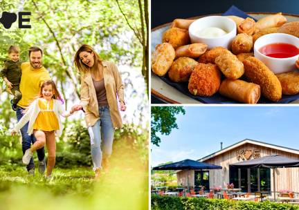 Wandelarrangement incl. warme drank + gebak + bittergarnituur bij KOE