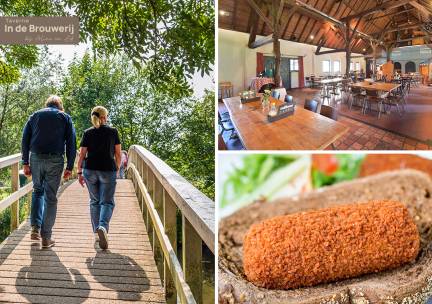 Wandelarrangement + lunchplank + koffie of thee + gebak of worstenbroodje