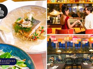 3-, 4- of 5-gangendiner van de chef bij Het Zalmhuis