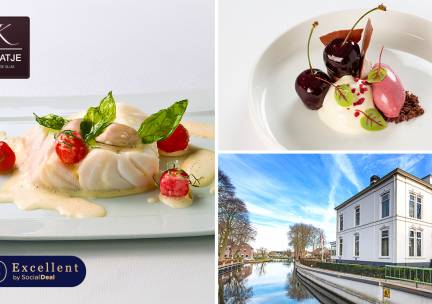 9-gangendiner bij Michelinrestaurant Kaatje bij de Sluis