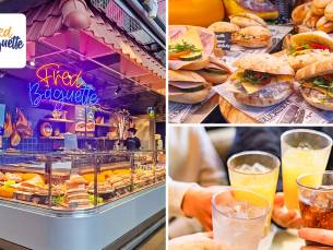 Broodje + frisdrank naar keuze voor afhaal in de Markthal in Rotterdam