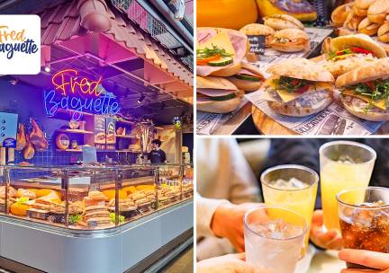 Broodje + frisdrank naar keuze voor afhaal in de Markthal in Rotterdam
