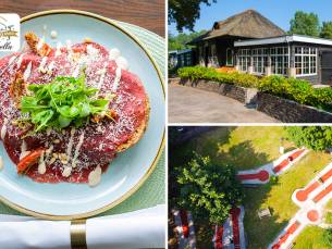 Kindergerecht of lunchgerecht naar keuze + minigolf in de duinen bij 't Golfje Frittella