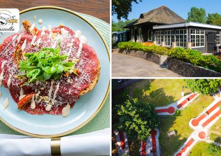 Kindergerecht of lunchgerecht naar keuze + minigolf in de duinen bij 't Golfje Frittella
