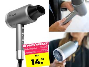 Nexxt Hair Dryer Met Power Boost - Perfect Gestyled Haar In Een Oogwenk! ...