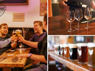 Bier- of wijnproeverij bij CafÃ© van Ouds in hartje Nijmegen