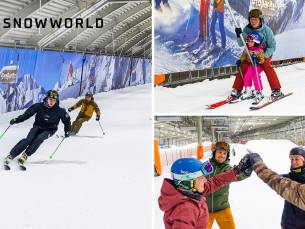 Skipas bij SnowWorld