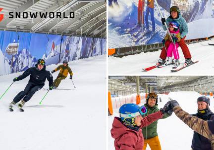Skipas bij SnowWorld