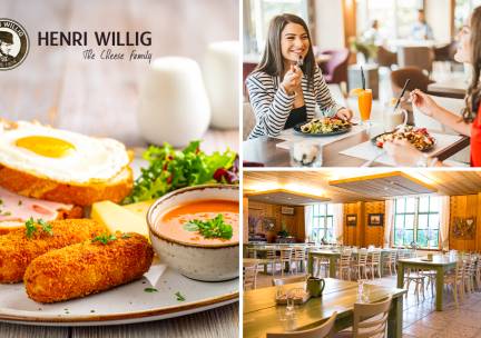 Ontbijtplank, 12-uurtje of high tea op de Henri Willig-kaasboerderij