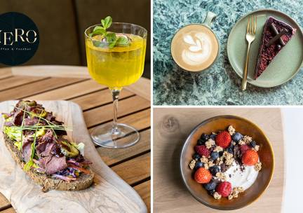 Koffie of thee + gebak of sandwich + limonade bij Nero Coffee & Foodbar
