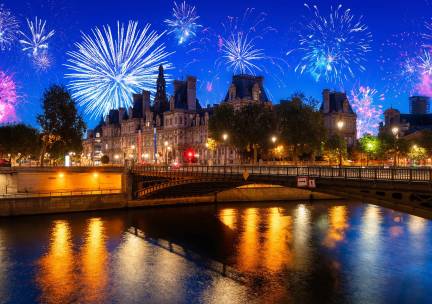 Oud & Nieuwcruise over de Seine